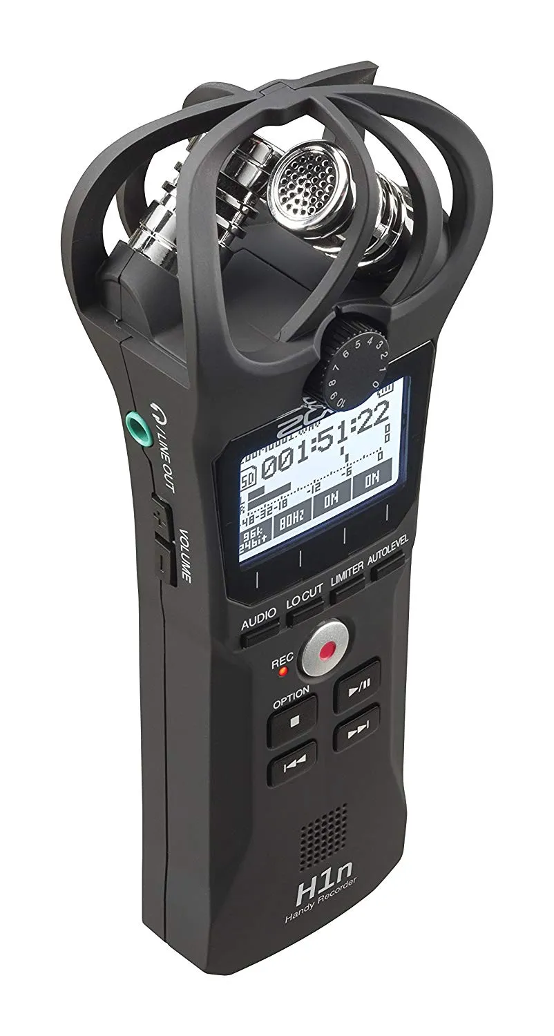 Zoom H1n Ultra-Portable Digital Audio Recorder